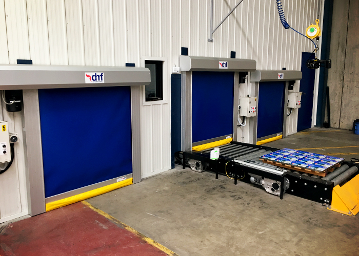 Rapid Roll Doors for Conveyor Applications from DMF