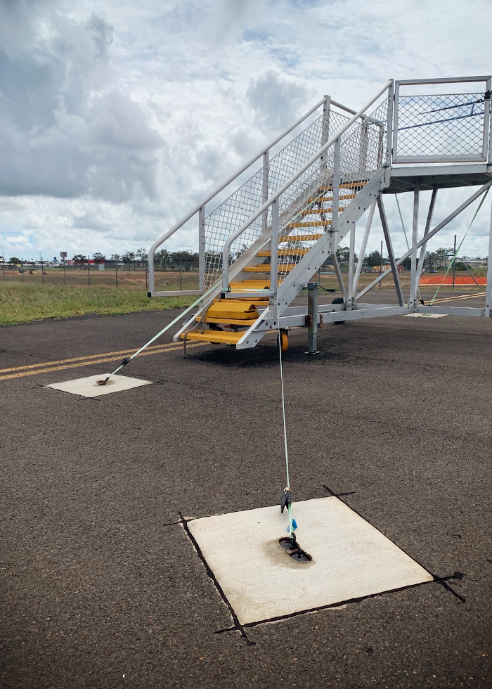 Cast Ductile Iron Mooring Eyes for Airports by EJ
