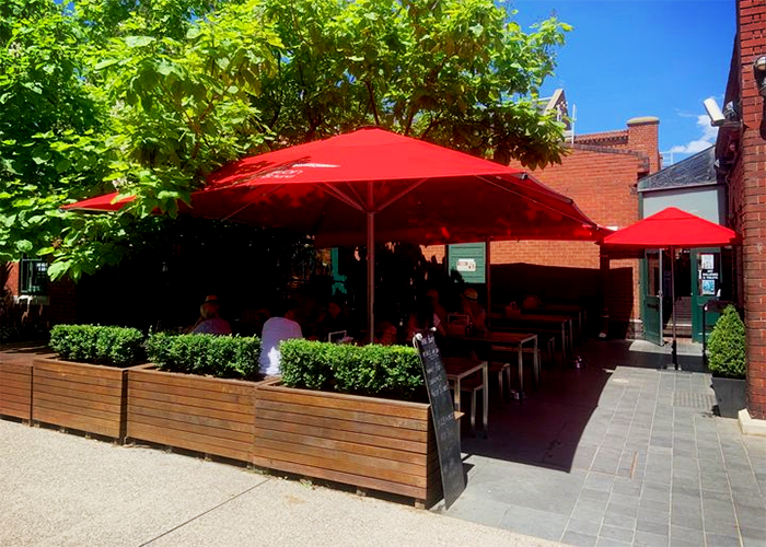 Outdoor Dining Umbrellas from Instant Shade Umbrellas