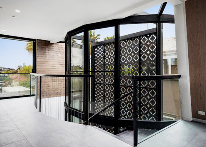 Custom Stainless-steel Post & Wall Inspiration by Miami Stainless
