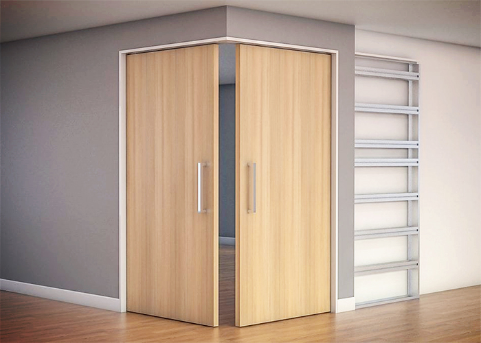 Corner-meeting Cavity Sliding Doors from Tornex