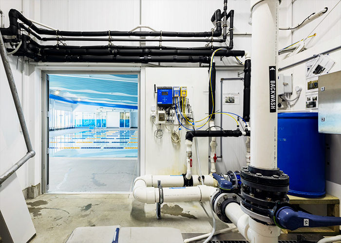 Self-regulating Water Sanitation for Public Pools by Waterco