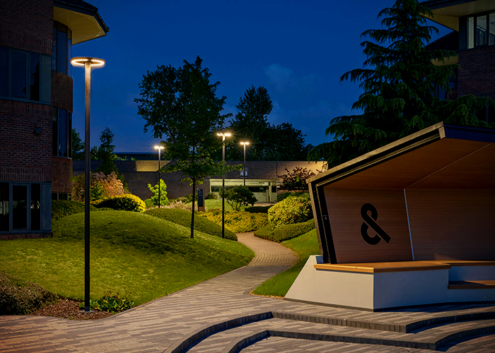 Pole Mounted Luminaires for Croxley Park by WE-EF