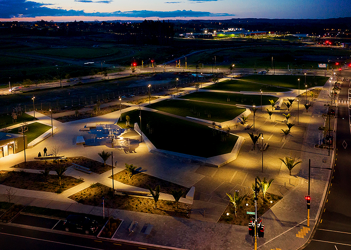 Bespoke Lighting for Community Green Spaces by WE-EF