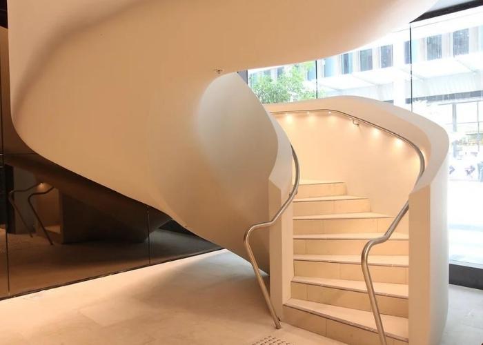 Custom-designed Barangaroo Stairs from Bespoke Formwork