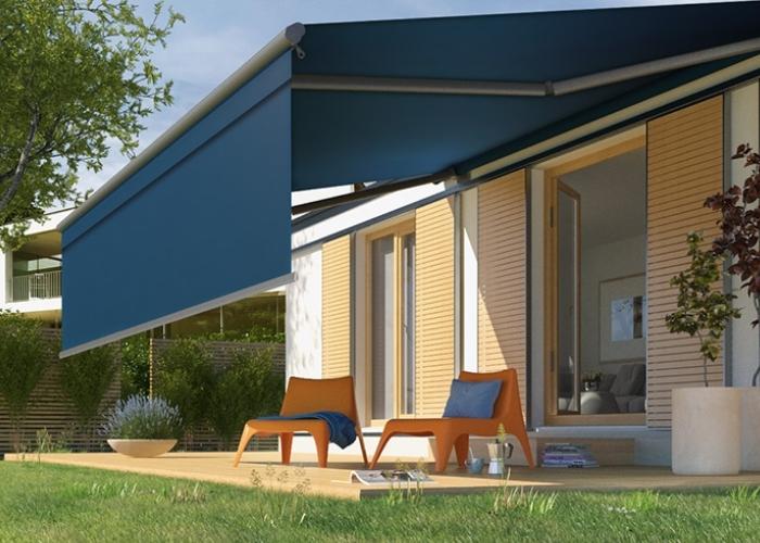 Outdoor Side Panel Awnings from Peter Meyer Blinds