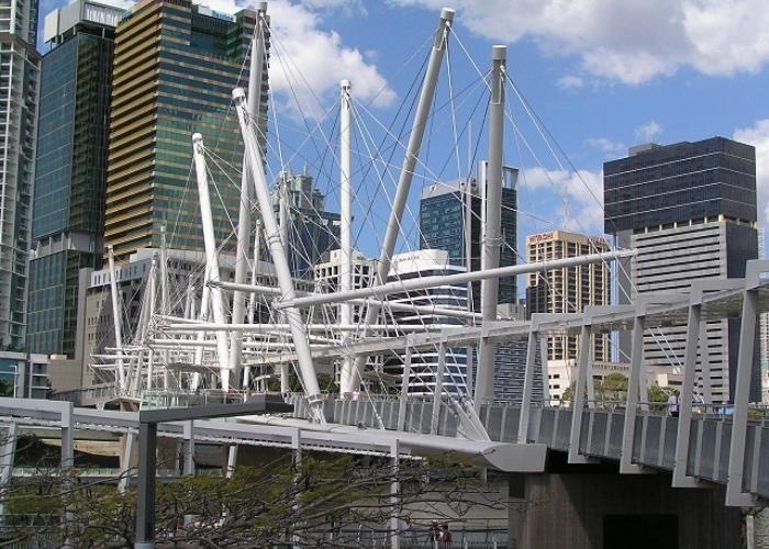Kurilpa Pedestrian and Bicycle Bridge Brisbane