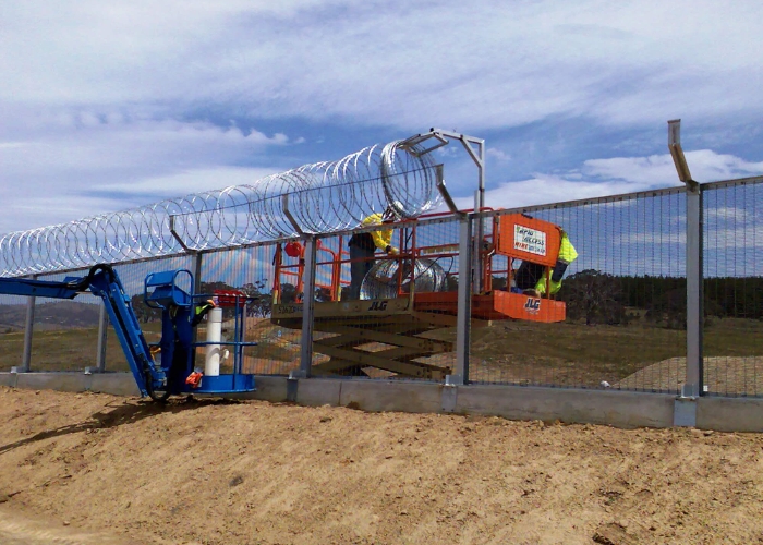 Security Fencing Installation for Commercial Properties by ASF
