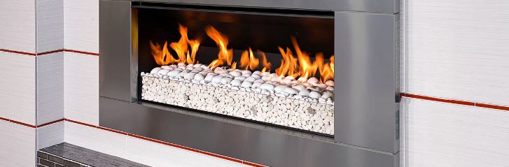 Zero Rated Clearance Outdoor Gas Fireplace from Cheminees Chazelles