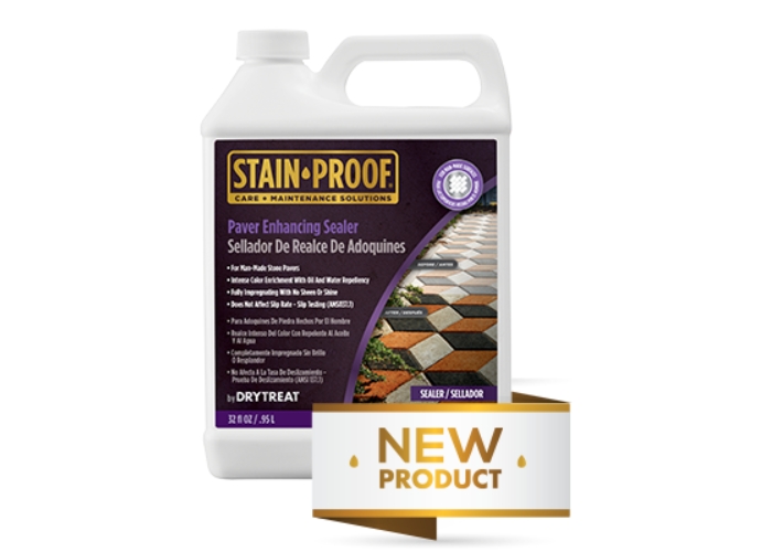 Paver Enhancing Sealer for Outdoor Applications by STAIN-PROOF