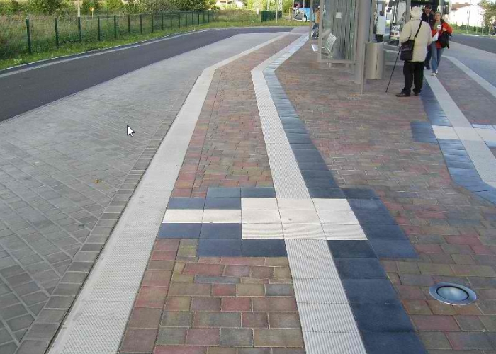 Anti Slip Concrete for Sidewalks by Reckli