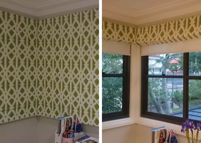 Custom Design Roman Blinds for Residential Properties by Rolletna