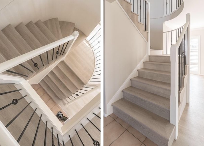 Hybrid Flooring for Staircases by StoneFloor