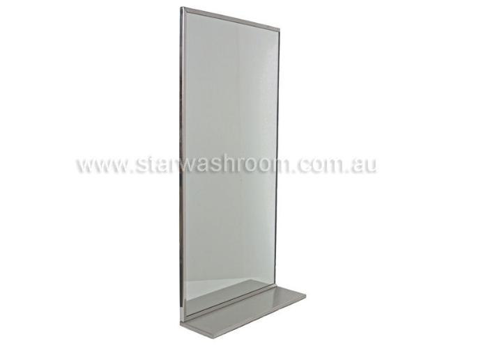 Channel Framed Mirror and Fast Automatic Hand Dryer for Bathrooms by Star Washroom Accessories