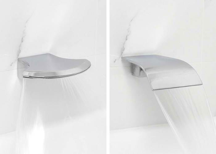 Waterfall Spout for Modern Bathrooms from Tilo Tapware