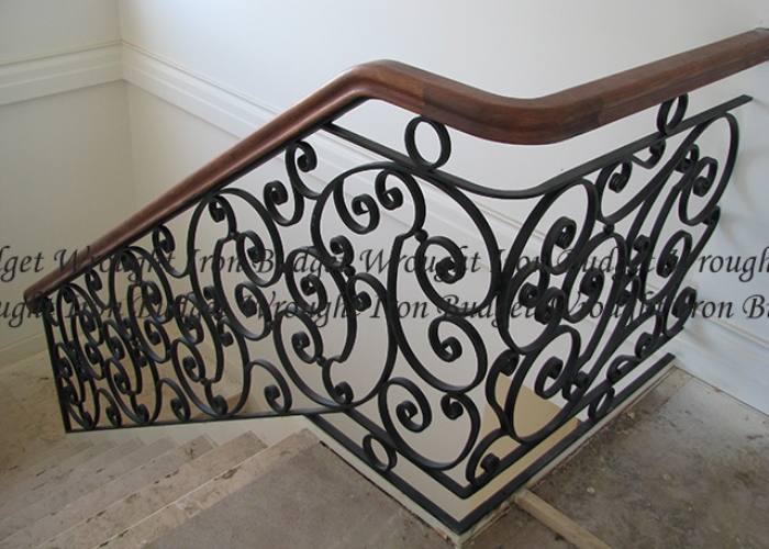 Custom Wrought Iron Staircases by Budget Wrought Iron