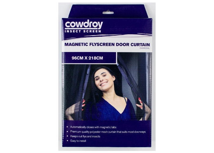 Magnetic Flyscreen Door Curtain by Cowdroy