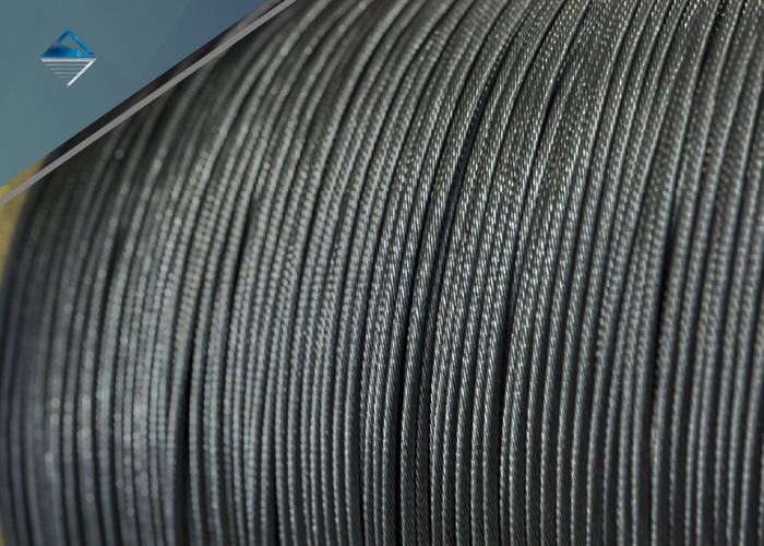Black Stainless Steel Wire Rope by Miami Stainless