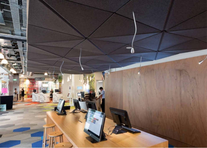 3D Acoustic Ceiling Tiles by Nolan Group