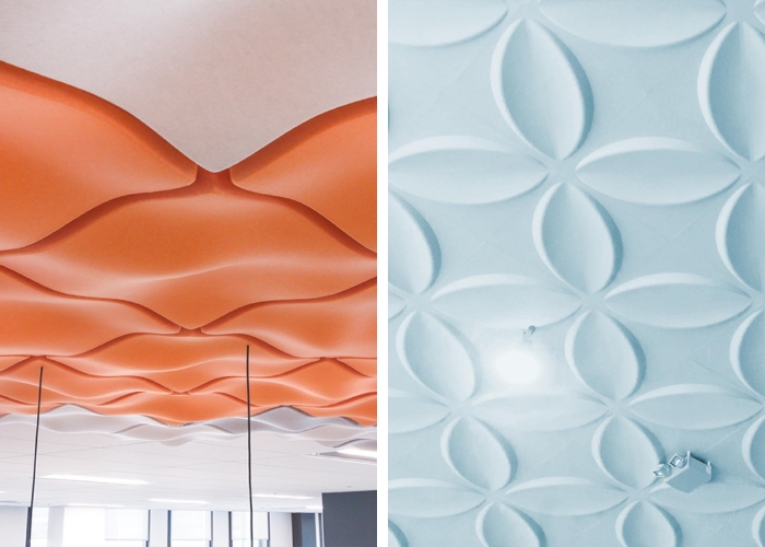 3D Acoustic Ceiling Tiles by Nolan Group