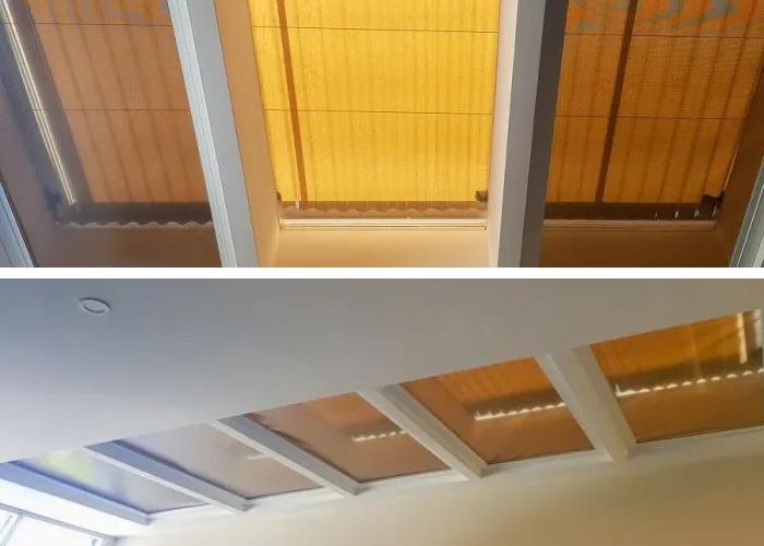 Inflector Window and Skylight Insulation by Solartex