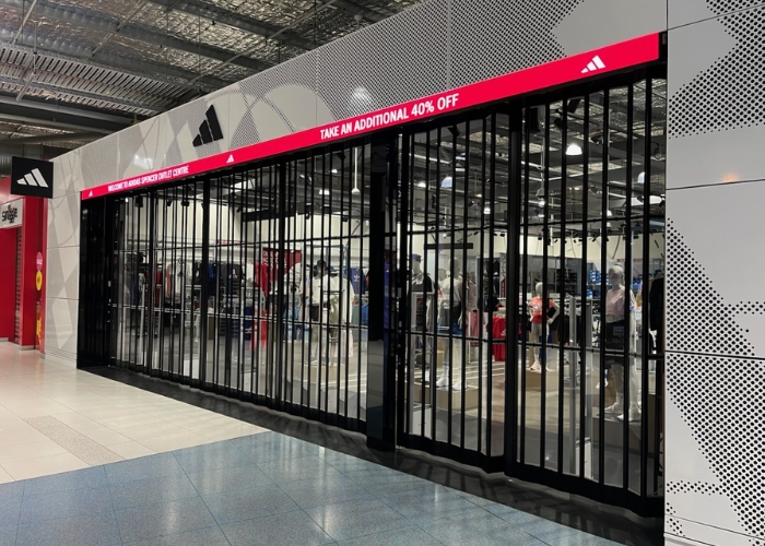 Eye Catching Folding Doors for Leading Global Sports Retailers by ATDC