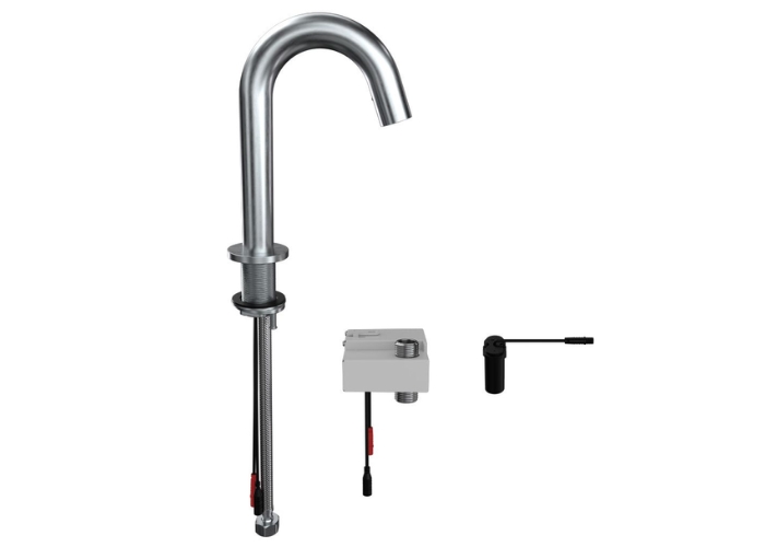 Battery-Powered Gooseneck Sensor Tap for Benchtops by 3monkeez