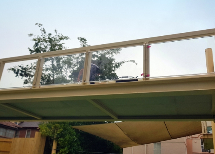 Polycarbonate Sheets for Balustrades by Allplastics