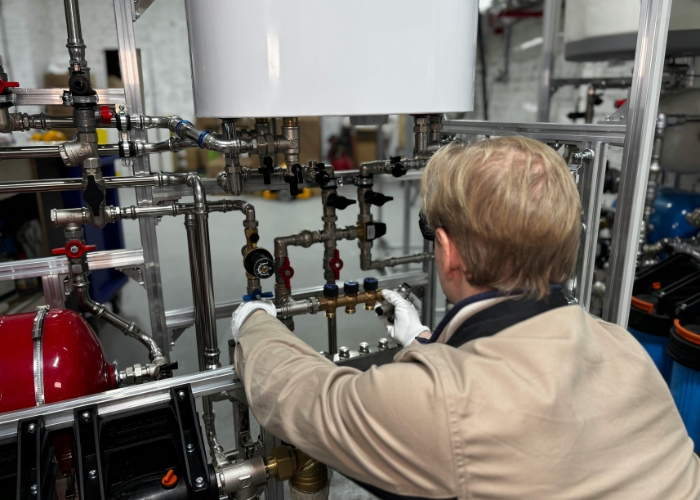Advantages of the Distribution Group for Heating Systems by Aquatechnik