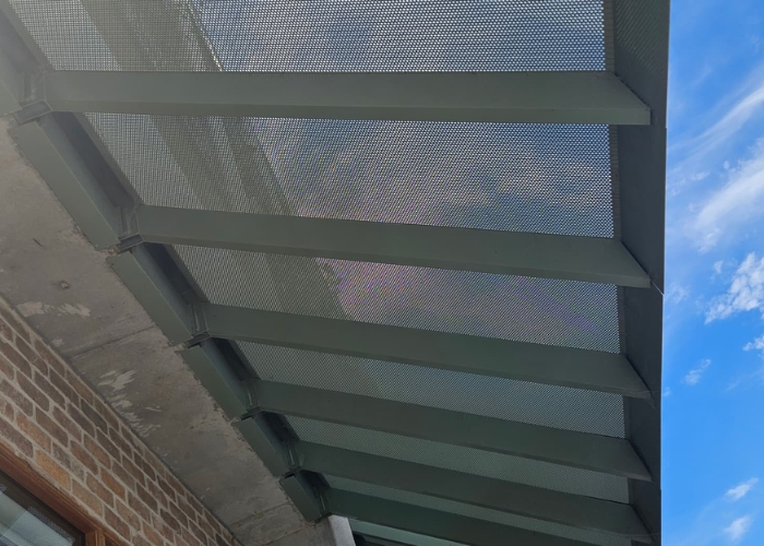 Metal Canopies for Buildings by Axiom Group