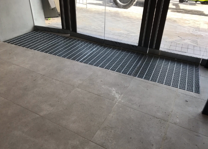 Drainage Grate for Entrance Mats by Birrus
