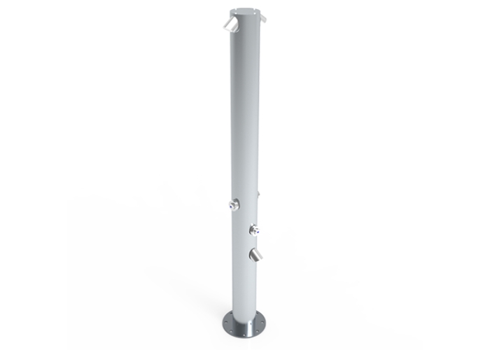 Vandal-Resistant Shower Columns for Public Areas by Britex