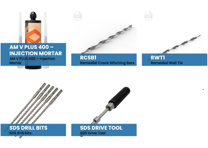 Remedial Masonry Repair Systems by Cerra Metal Works