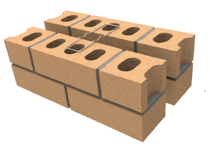 Medium Duty Cavity Wall Ties for Masonry Construction by Cerra Metal Works