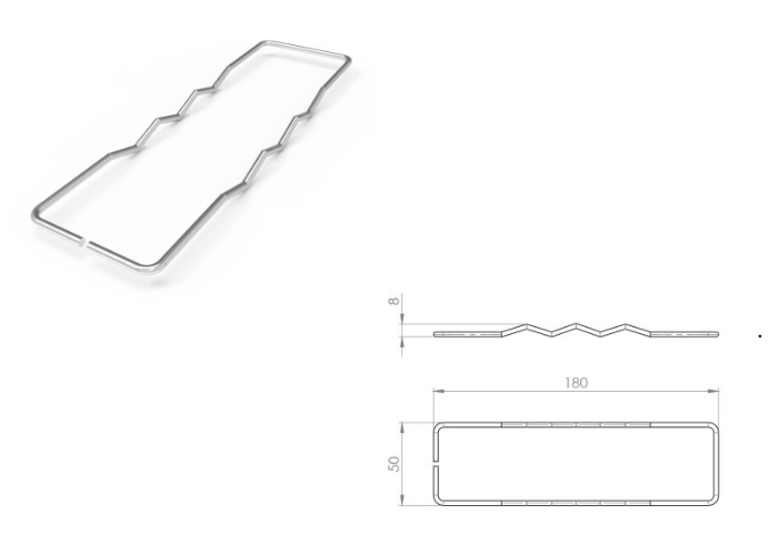 Medium Duty Cavity Wall Ties for Masonry Construction by Cerra Metal Works