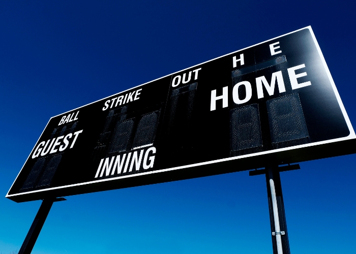 Extruded Roller Shutter for Scoreboards by CW Products