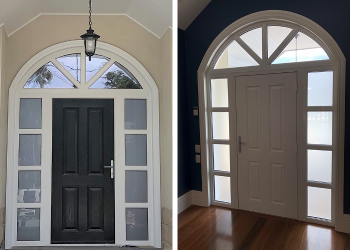 Arched Windows for Front Doors by Ecovue