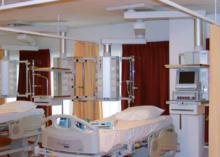 Suspension Rods for Medical Track System by Forest Drapery