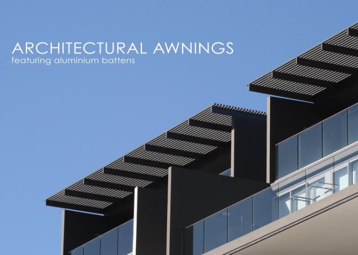 Aluminium Battens for Architectural Awnings by Maxim Louvres