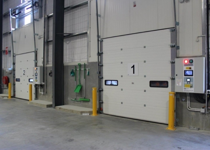 Industrial Insulated Doors for Distribution Facilities by Premier Door Systems