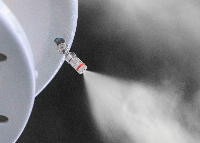 Pre-Cooling System for AC Outdoor Units by Promek Technologies