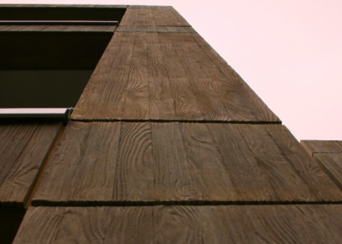 Wood Look Concrete for Building Facades by Reckli