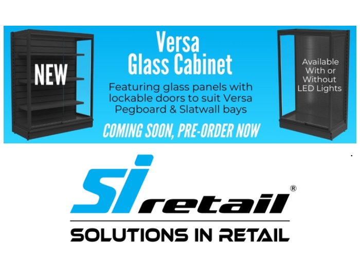 Secure Glass Display Cabinets for High-Value Retail by SI Retail
