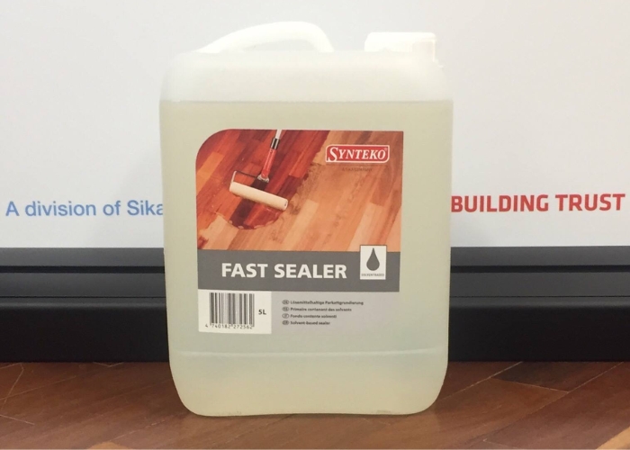 Sealer for Natural Wood Floors by Synteko