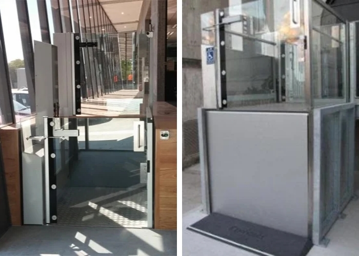 Wheelchair Lift for Indoor and Outdoor Applications by Shotton Lifts