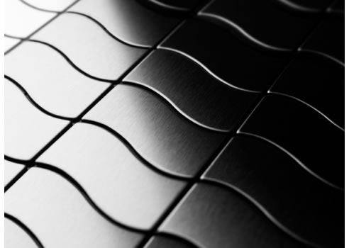stainless steel tile