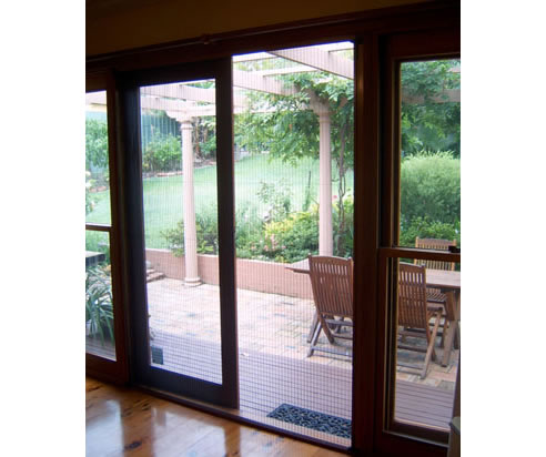 Retractable Pleated Insect Screens