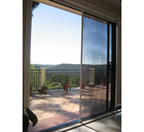 Retractable Pleated Insect Screens
