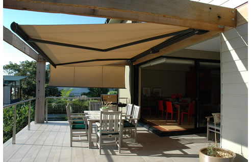 folding arm awning
