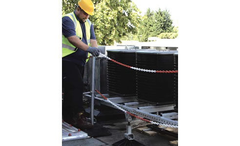 temporary safety barrier